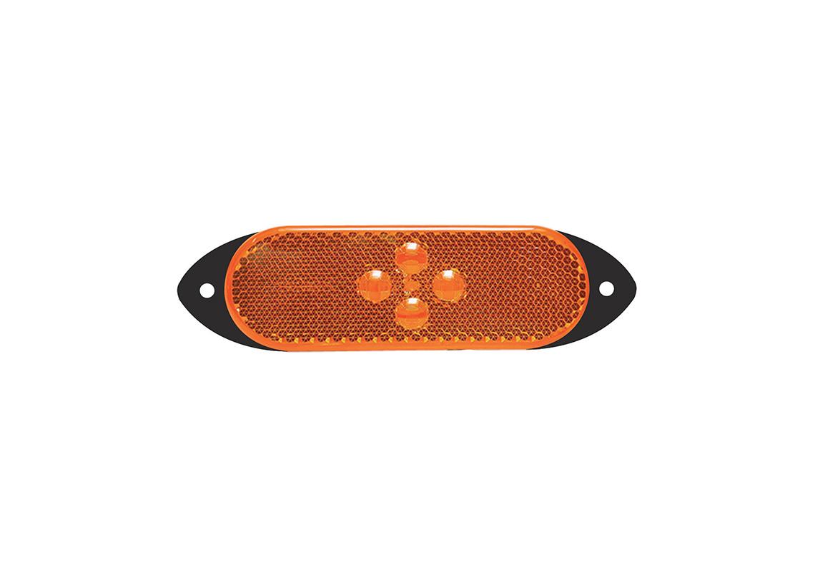 Side marker lamp LED 24V amber 